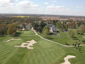 Vue aérienne du golf Bluegreen