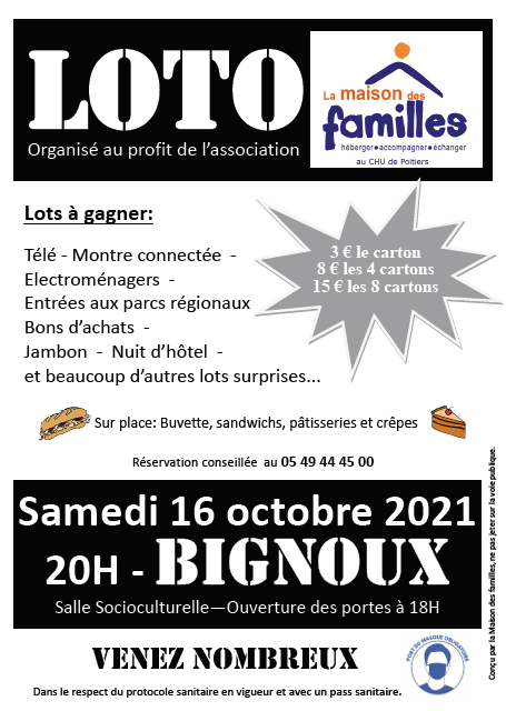 Affiche loto 2021