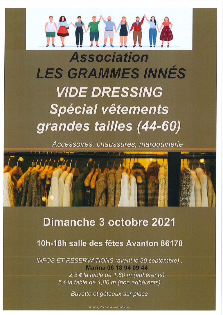 affiche vide dressing