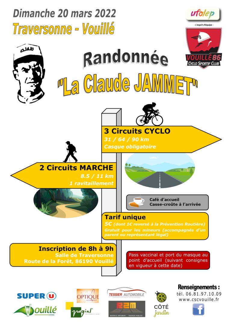 Affiche Claude Jammet 2022