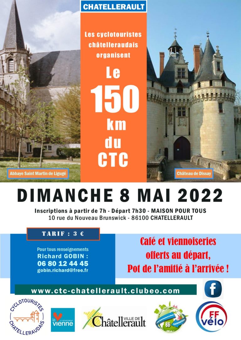 AFFICHE 150 KM 2022