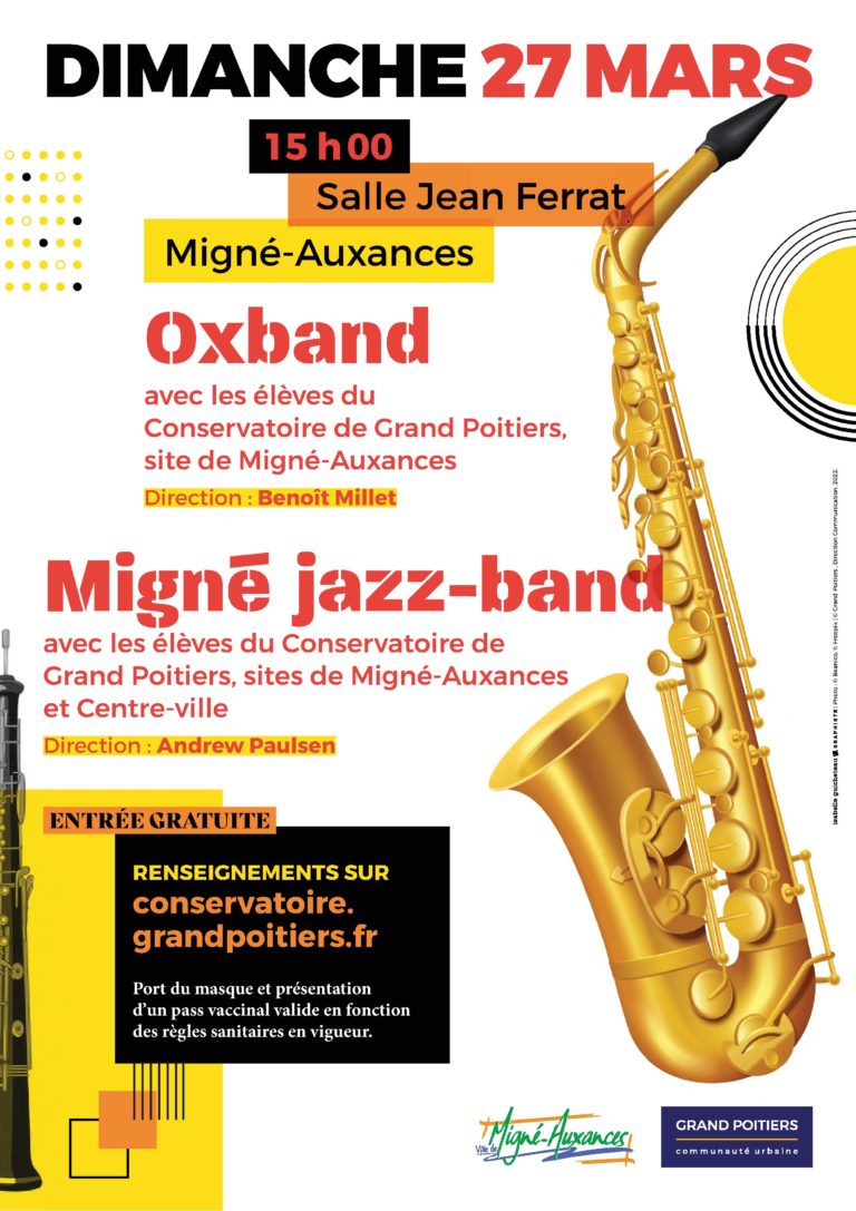 Affiche concert 27 mars 2022