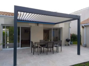 Terrasse, protection solaire, Menuiserie Services 86