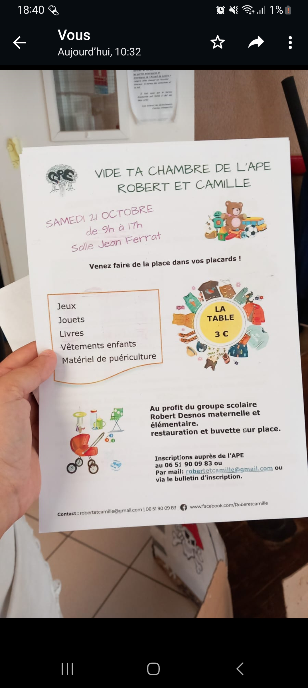 Image evenement