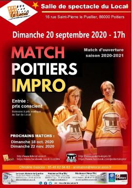 Tendances-Poitou-Match d'impro-agenda